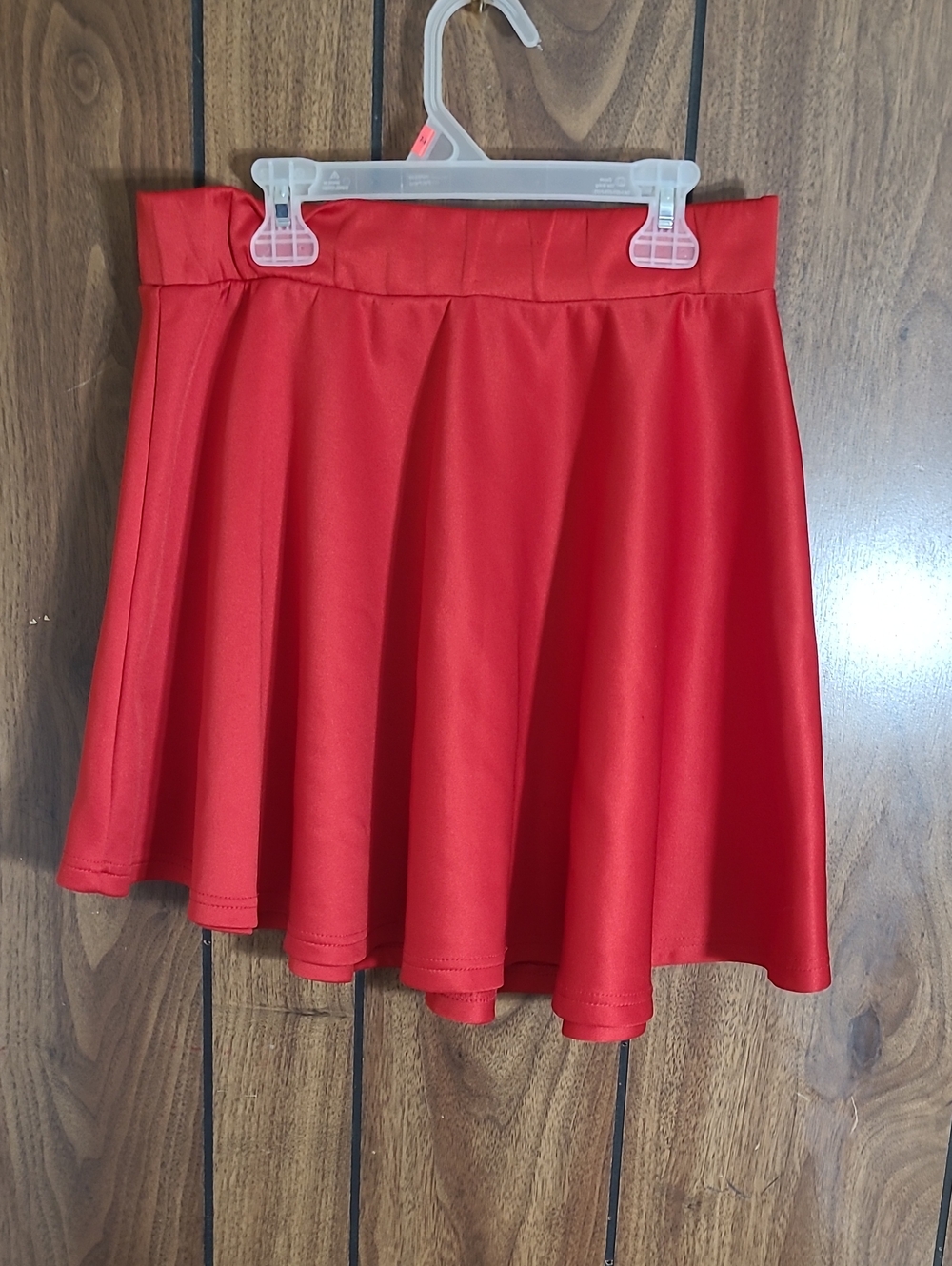 Red Flared Women’s Skirt